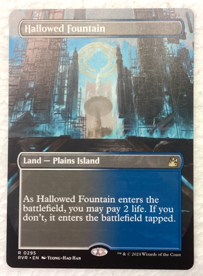 Hallowed Fountain - (Borderless) - Ravnica Remastered - NM - Image 1 of 2