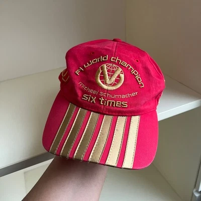 Vintage Michael Schumacher Collection Ferrari F1 Racing Cap - Image 1 of 4