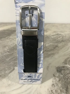 Tommy Bahama Men's Size XL (40-42) Black Reversible Belt NIB - Image 1 of 4