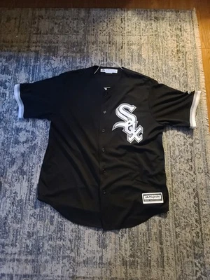 Camiseta Majestic Chicago White Sox Deano #45 para hombre L negra Coolbase Foto 1 de 4