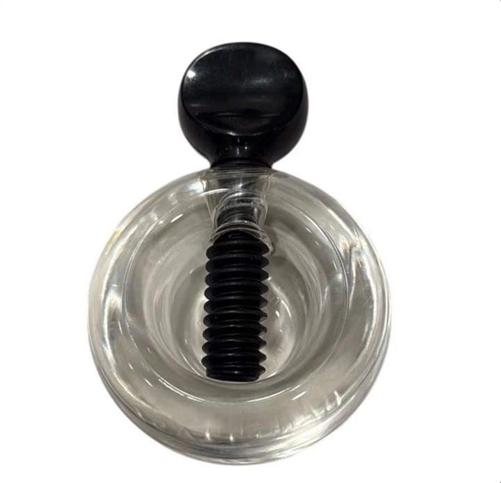 Dana Plast Clear Acrylic and Black Nutcracker, Made in Denmark, Stig Jørgensen - Image 1 of 4