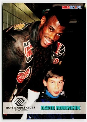 David Robinson 1993-94 Hoops #291 San Antonio Spurs - Image 1 of 2