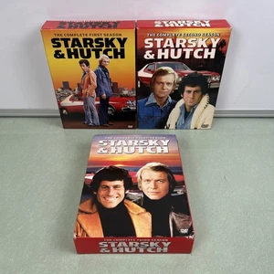 Starsky And Hutch TV Show Series Seasons 1-3 DVD Detective Cop David Soul - Imagen 1 de 10