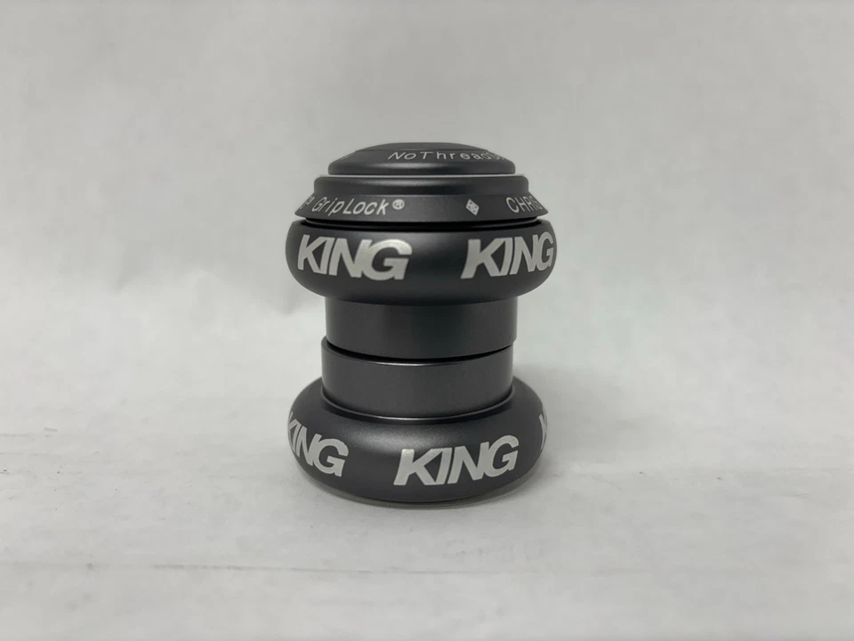 Novo fone de ouvido Chris King NoThreadSet 1-1/8" sem rosca *ardósia fosca* - Imagem 1 de 2