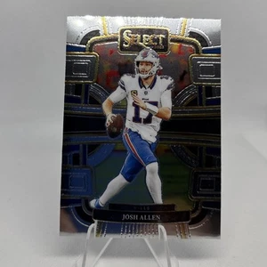 Panini Select Concourse Josh Allen #13 Silver Prizm NFL Buffalo Bills 2023 - Imagen 1 de 2