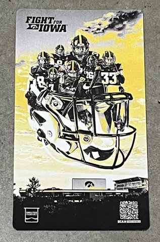 2022-2023 IOWA HAWKEYES FOOTBALL MAGNET **FREE SHIPPING* *TICKETS* Cover
