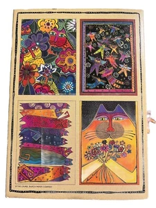 Laurel Burch Cat Greeting Cards Box Set of 25 Blank Reusable Box Kitties Cats - Picture 1 of 14