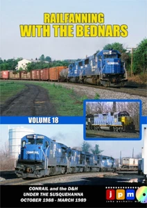 Railfanning with the Bednars Vol 18 Conrail D&H 1988-1989 DVD Susquehanna - Imagen 1 de 1