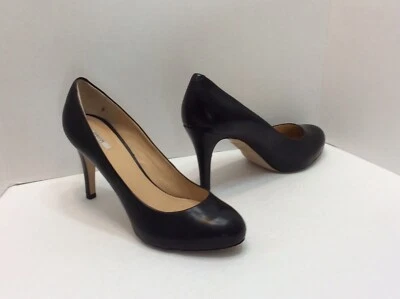 GEOX REPIRA итальянский патент классический кожаный черный высокий каблук размер 10US 40EU 8UK - Изображение 1 из 4