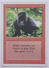Kird Ape PL Revised MTG Magic The Gathering Red English Card
