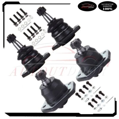 4Pcs Front Lower Upper Ball Joints Suspension Part Fit For 1991-2004 GMC Sonoma - Image 1 of 4