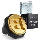 Ice Stamp Ring for Cube & Sphere - Custom Ice Cubes for Whiskey, Mojito Cockt...