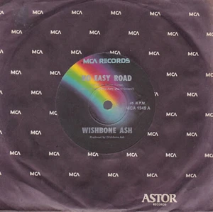 WISHBONE ASH No Easy Road / Rock 'N' Roll Widow 45 SirH70 - Picture 1 of 2