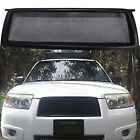 Matte Black Front Bumper Grille Grill Cover Kit For Subaru Forester 2006-2008 1X