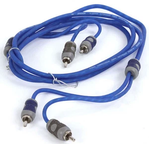 Kicker Car Audio KI26 K Series 2-Ch 6M Interconnect Split-Pin Rca & K-Grip New - Picture 1 of 1