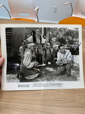 TITO GUIZAR SINGING COWBOY SIGNED Autographed PHOTO Rogers Old Spanish Trail Cover