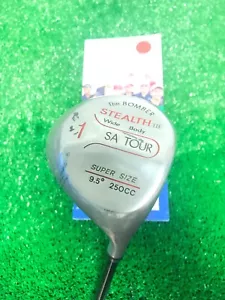 SA Tour The Bomber Stealth III Super Size 9.5* Driver Stiff Graphite Shaft - Picture 1 of 6