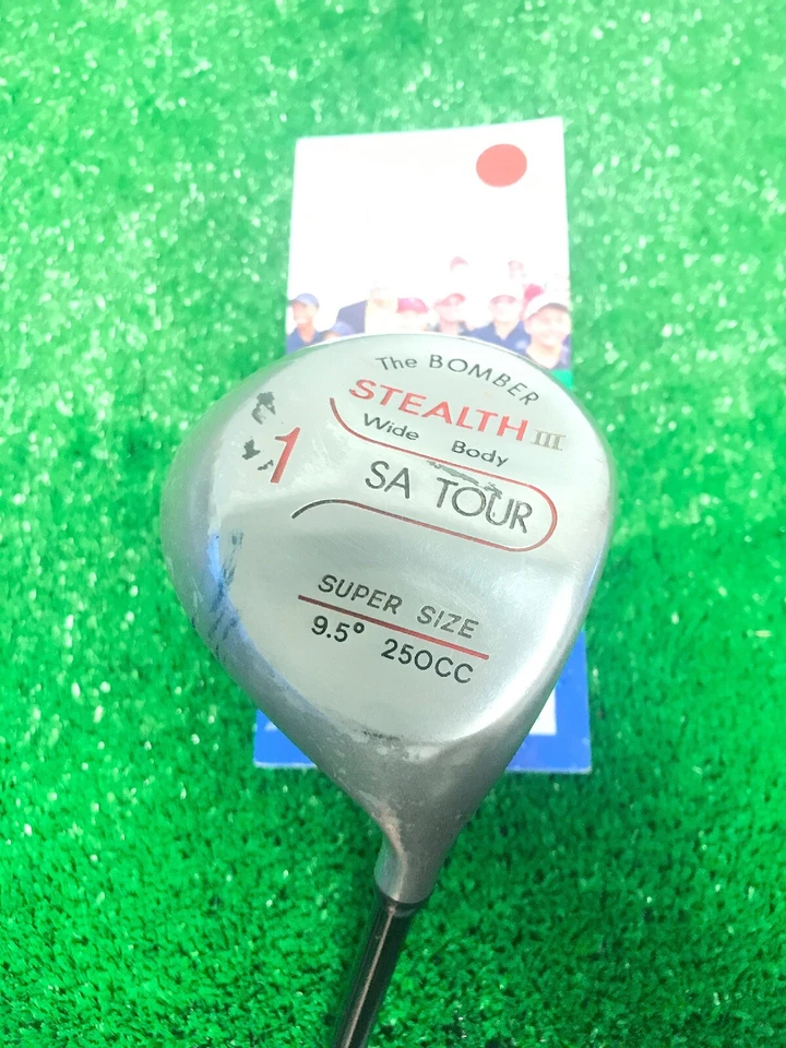 SA Tour The Bomber Stealth III Super Size 9.5* Driver Stiff Graphite Shaft - Image 1 of 4