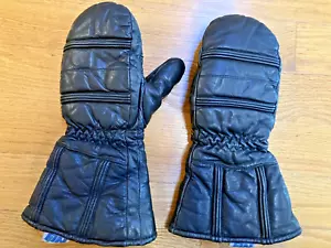 Leather Mittens SMALL Winter Snow Outdoors - Picture 1 of 4