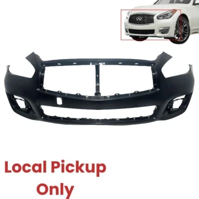 Fits 2015 2016 2017 2018 2019 Infiniti Q70 Q70L Front Bumper Cover Local Pickup Foto 1 de 4