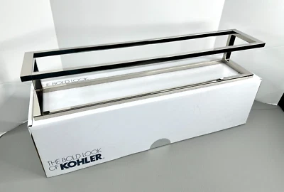 Barra Toallera Kohler 24" Marco Borrador 27352-SN Níquel Pulido Nueva Foto 1 de 4