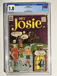 JOSIE #6 ARCHIE PUB SILVER AGE 1964 CGC 1.0 GRADED! GEISTERHAUSABDECKUNG! - Bild 1 von 2