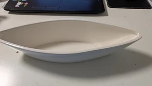 Schale Leonardoschale weiß Porzellan 36 cm lang 7,5 cm hoch - Bild 1 von 4