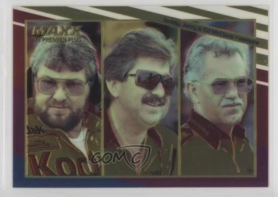 1994 Maxx Premier Plus Teddy McClure Jerry McClure Ed McClure #93 - Image 1 of 2