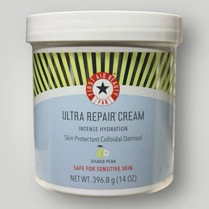 First Aid Beauty Ultra Repair Cream Intense Hydration GILDED PEAR 14 Oz 07/25 - Picture 1 of 3