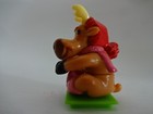 Spielfigur / Hirsch-Rentier " Rentier rutscht Schlitten