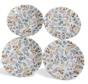 "Juego de 4 platos de pan Corelle PRAIRIE GARDEN (rojo) 6 3/4""" - Imagen 1 de 3