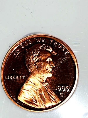 Lincoln Cent 1999S NGC PR69RD ultra camafeo cerca de AM Foto 1 de 4