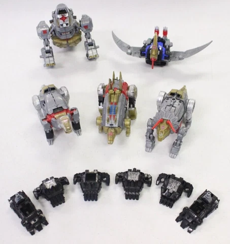Transformers Power of the Primes Volcanicus Combiner 5 Dinobots Lot Hasbro 2018 Cover