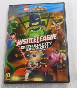 LEGO DC Comics Super Heroes Justice League Gotham City Breakout DVD NEW Batman - Picture 1 of 2