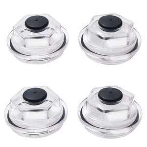 4PCS 8K 2-7/8"Oil Bath Caps Trailer Axle Fits Dexter 21-35 LCI 8000# OC-86580-26 - Picture 1 of 7
