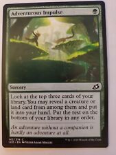 MTG Magic The Gathering Card Adventurous Impulse Sorcery Green Ikoria Lair Behem