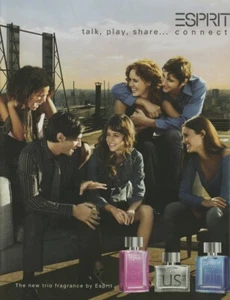 Publicité papier  - advertising paper - Parfums Esprit  - Imagen 1 de 1