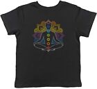 Chakra Symbols Mandala Colour Yoga Spiritual Children Kid T-Shirt Boys Girl Gift