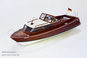 Queen 1960s Semi Scale RC Classic Sports Boat - Aero-Naut Wooden Kit - Picture 1 of 8
