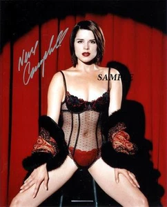 NEVE CAMPBELL #1 REPRINT 8X10 PHOTO AUTOGRAPHED SIGNED MAN CAVE GIFT SCREAM - Picture 1 of 1
