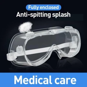 Unisex Safety Profession Splash-Proof Goggles Fully Enclosed Protective Glasses - Picture 1 of 9