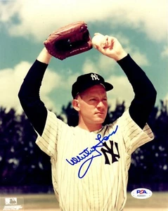 Whitey Ford autographed signed 8x10 photo MLB New York Yankees PSA COA WS Champ - Picture 1 of 1