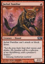 MTG Jackal Sights EXC-Jackal familiar-m10-Magic