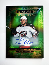 2022-23 Upper Deck Stature Rookie Auto Trey FIX-WOLANSKY /65