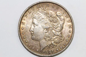 1881-O Morgan 90% Silver Dollar Nice Toning Grades Extra Fine (MDX5003) - Picture 1 of 4