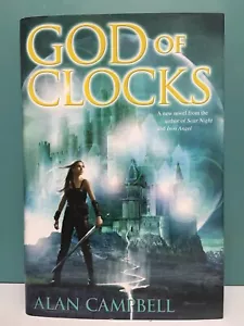 "God of Clocks" by Alan Campbell 1st/1st HC/DJ 2009 The Deepgate Codex Volume 3 - Foto 1 di 8