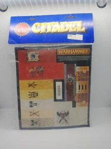 Warhammer - Games Workshop - Citadel Chaos Banners *Sealed NIB OOP* (1996) - Picture 1 of 4