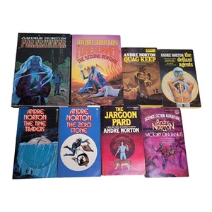 ANDRE NORTON Lot  8 VTG Sci-fi Fantasy Books Pulp Forerunner Science Fiction  - Picture 1 of 3