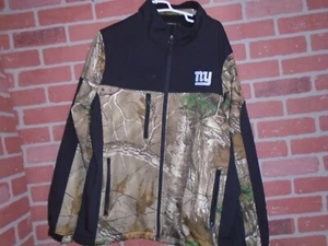 NEW YORKS GIANTS MENS REALTREE DUCK CAMO ZIPPER JACKET SIZE XL-HEAVYWEIGHT - Bild 1 von 4