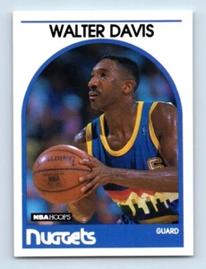 1989-90 Hoops Walter Davis Denver Nuggets #61 - Picture 1 of 2